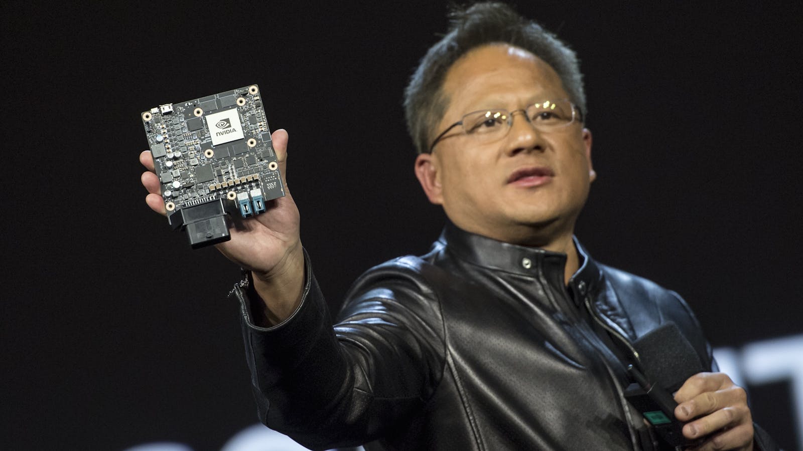 Nvidia CEO Jensen Huang. Photo by Bloomberg.