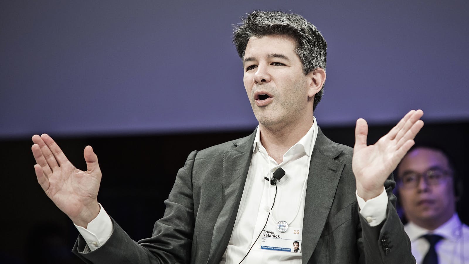 Uber's former CEO Travis Kalanick. Photo by Bloomberg.