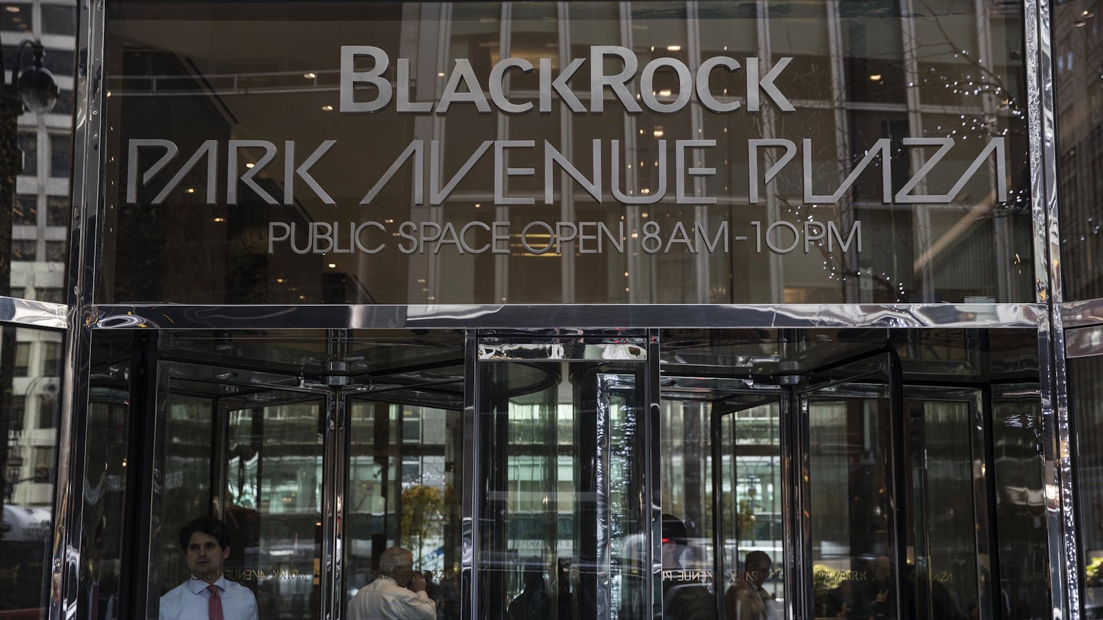 BlackRock's headquarters in New York. Photo by Bloomberg.