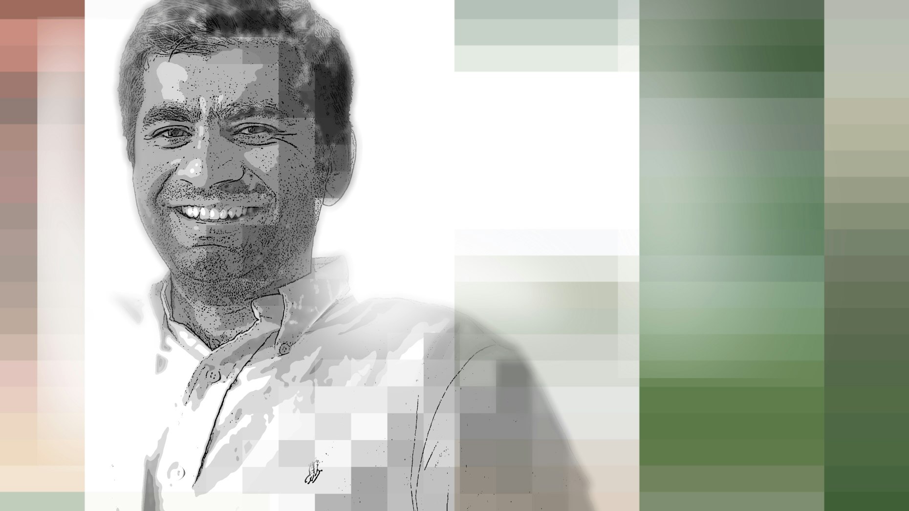 Careem CEO Mudassir Sheikha. Art by Matt Vascellaro.