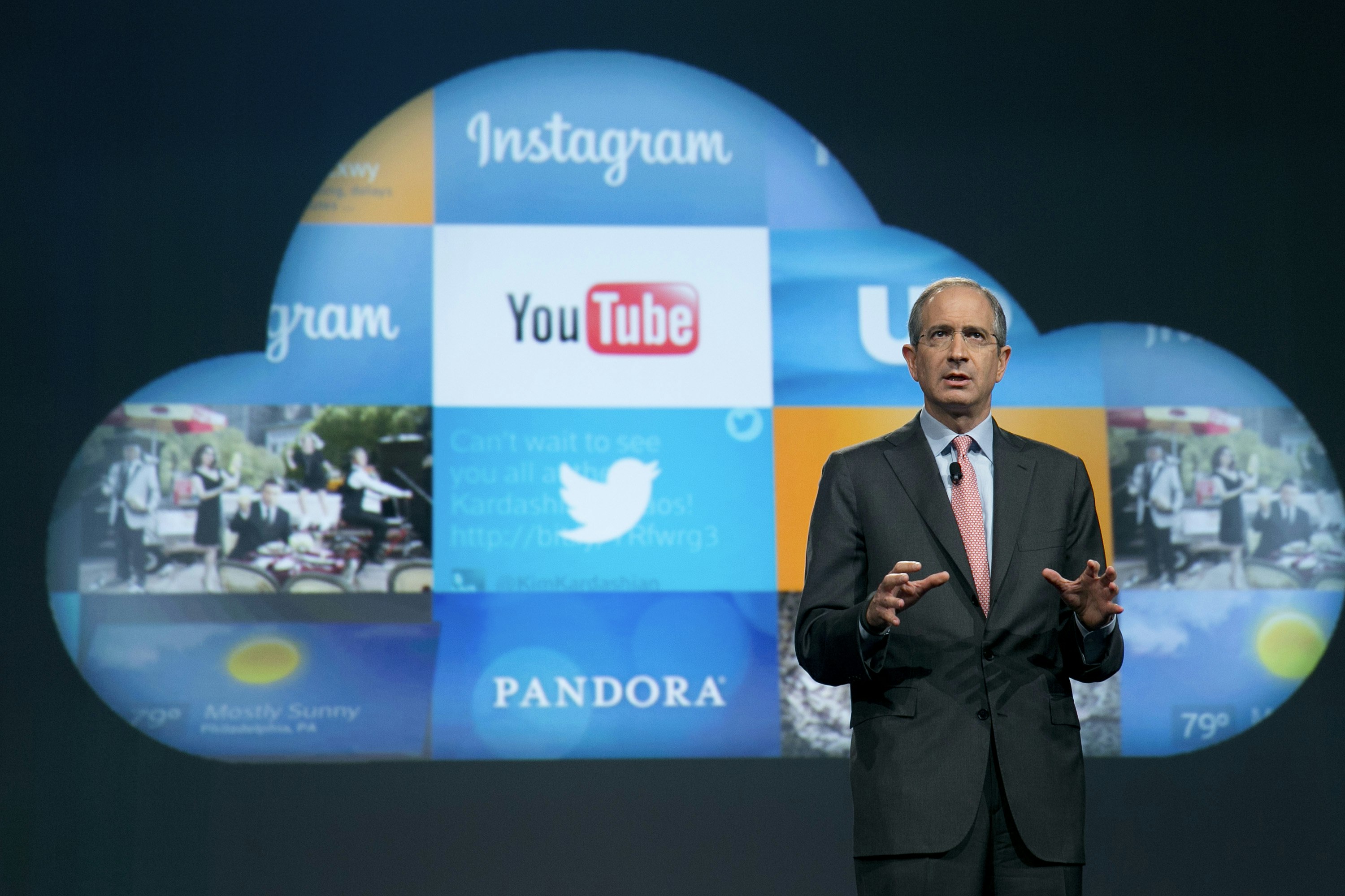 Comcast CEO Brian Roberts. Photo by Bloomberg.