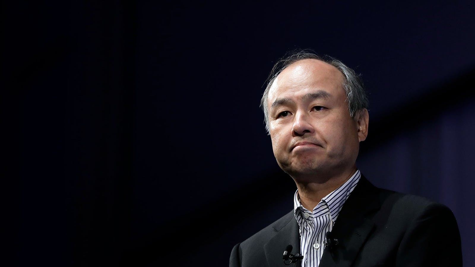 SoftBank Chairman Masayoshi Son. Photo by Bloomberg.