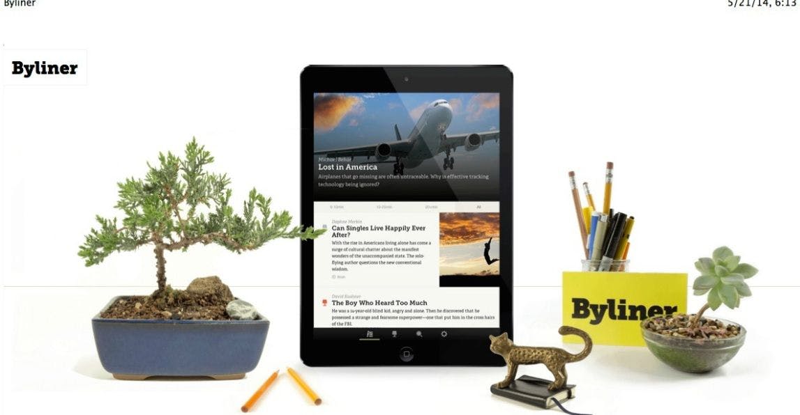 Byliner Hits a Rough Patch as Co-Founder Resigns