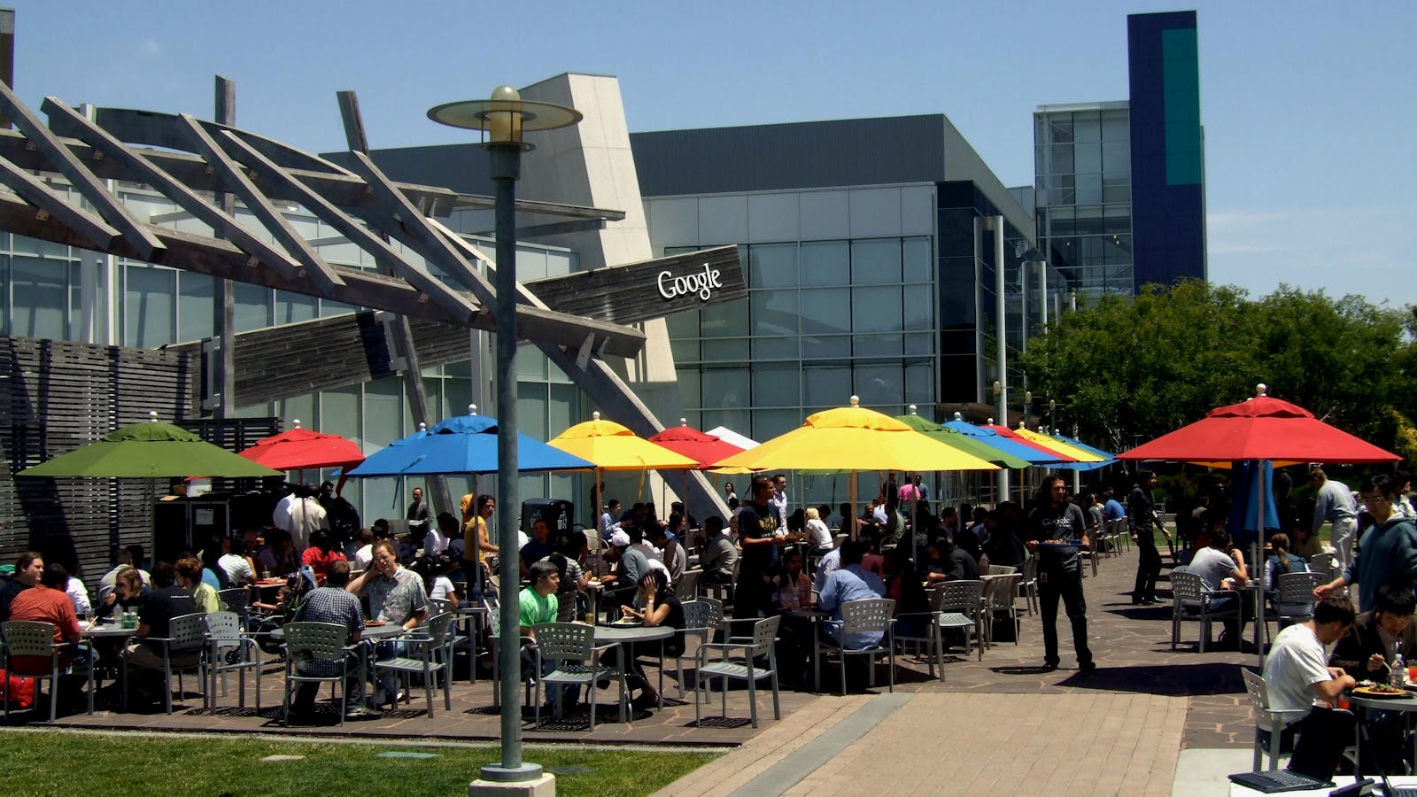 Google's campus. Photo by Flickr/Fotinakis.