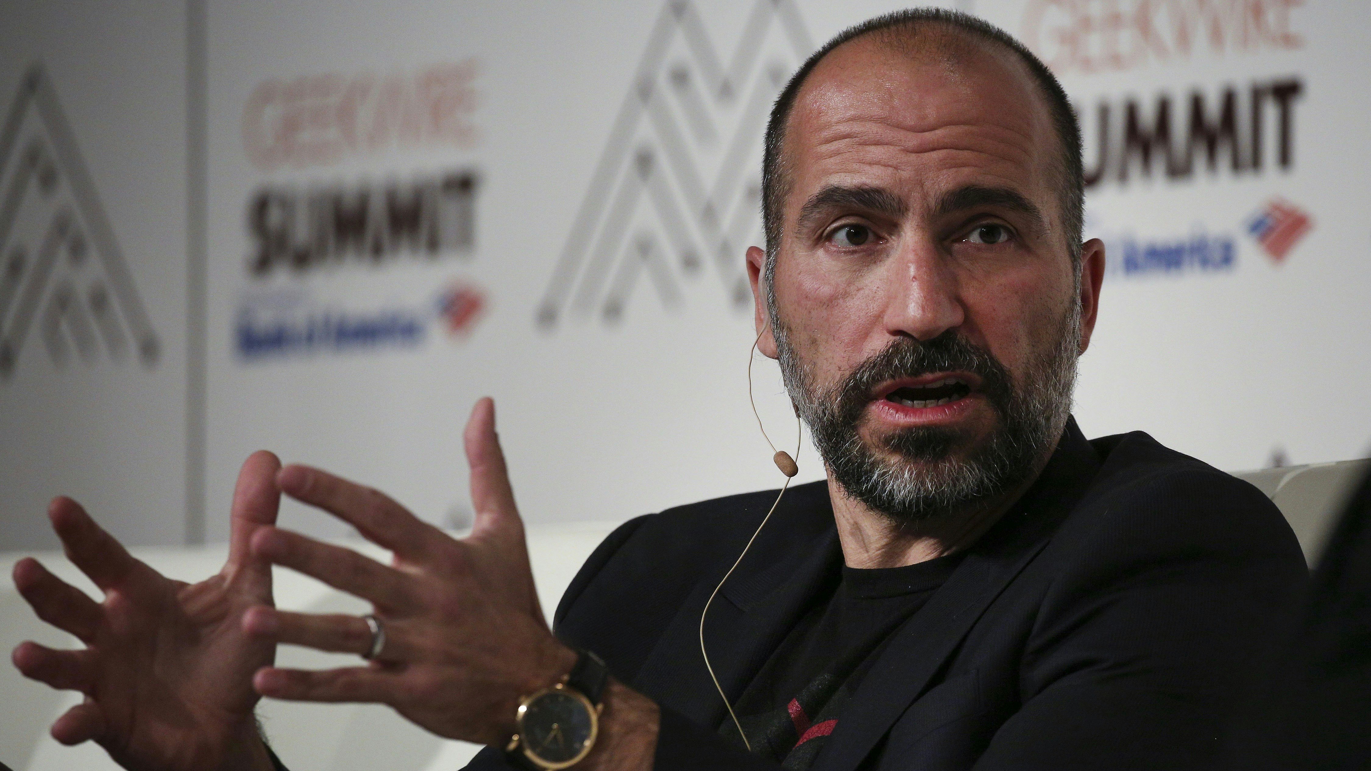 Expedia CEO Dara Khosrowshahi. Photo by Bloomberg.