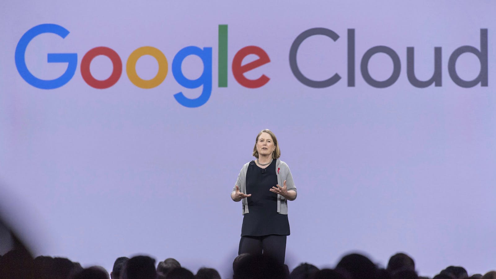 Google Cloud chief Diane Greene. Photo by Bloomberg.