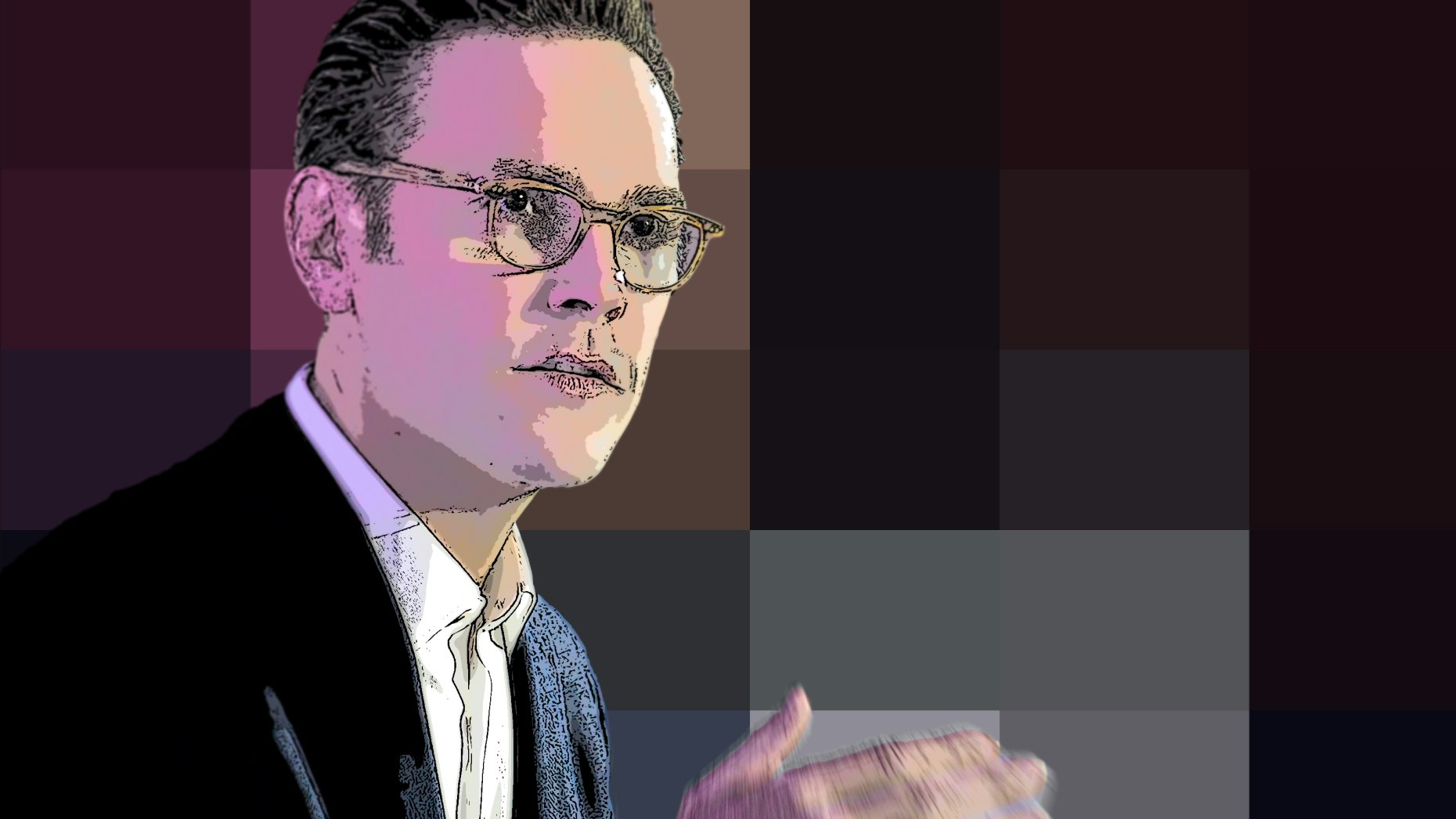 James Murdoch. Art by Matt Vascellaro.