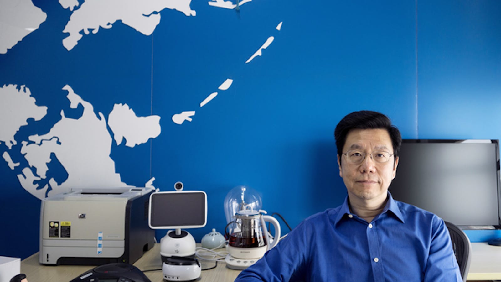 Sinovation founder Kai-Fu Lee. Photo by Bloomberg.