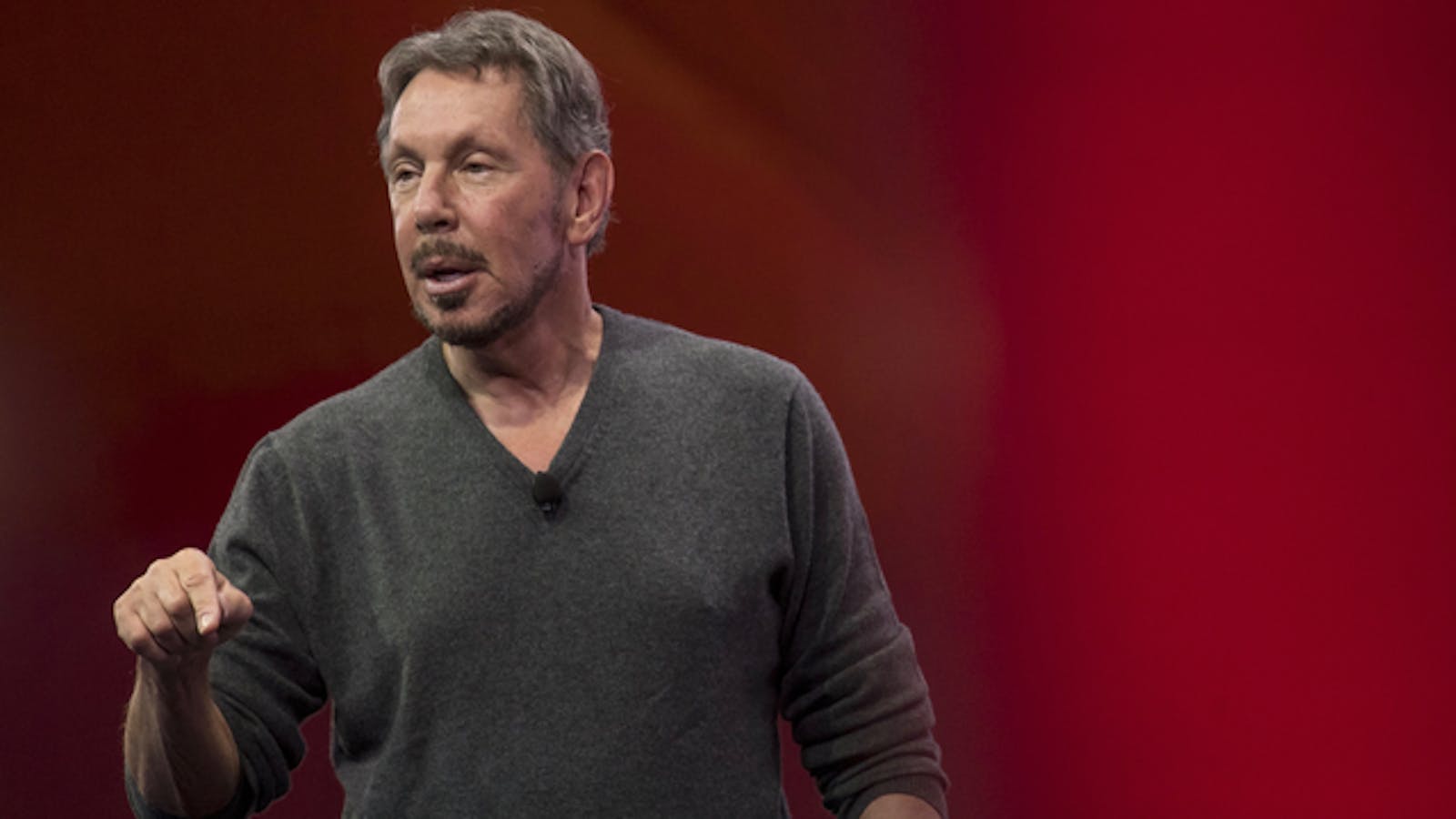 Oracle Chairman Larry Ellison. Photo by Bloomberg.