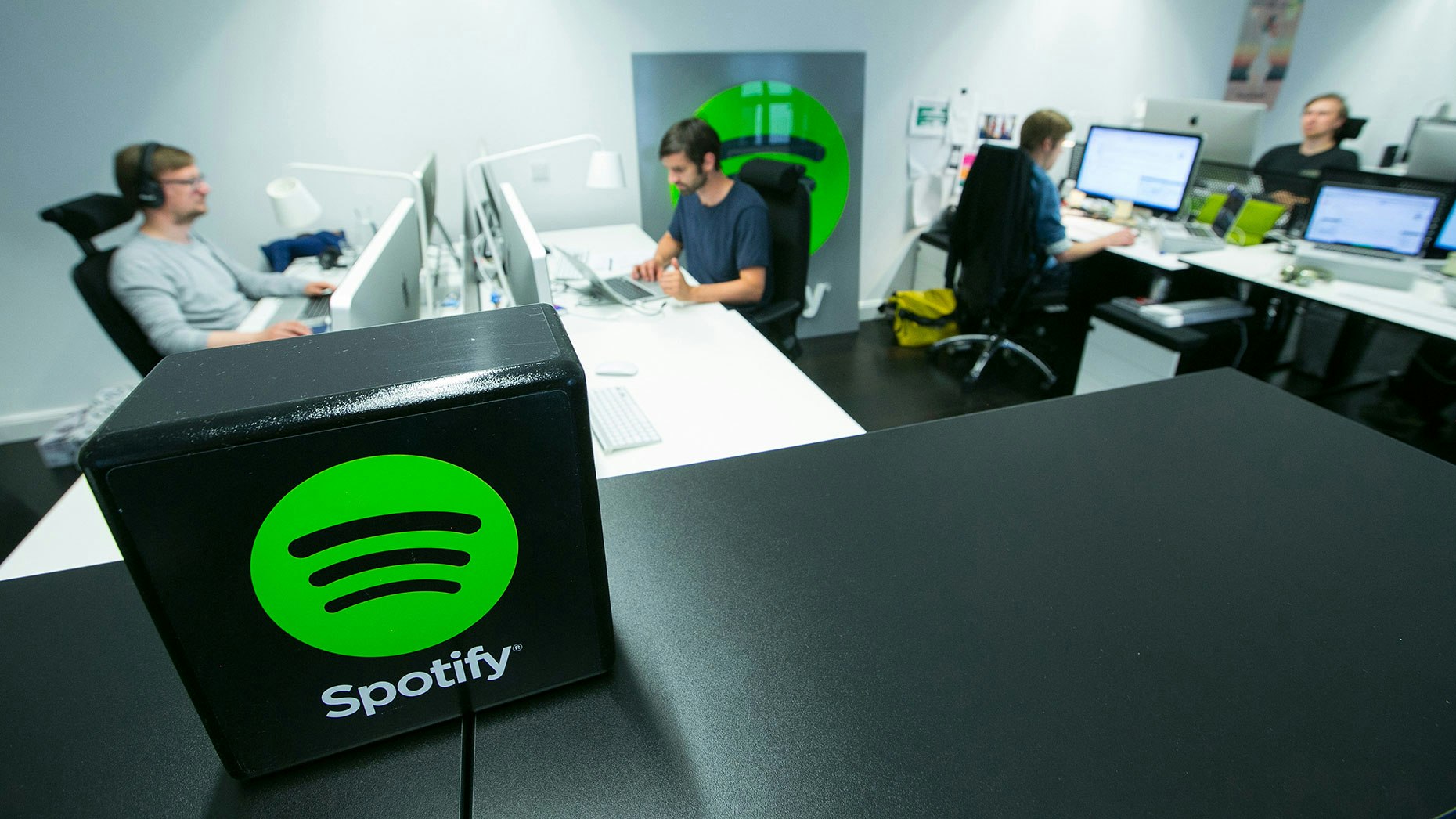 Spotify's offices in Berlin. Photo: Bloomberg