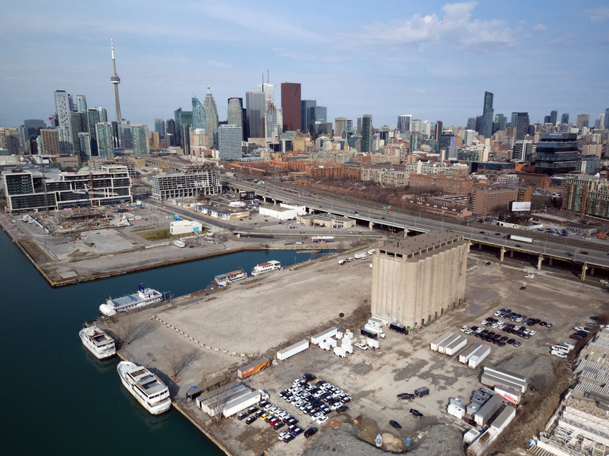 The site of the planned Sidewalk Labs development in Toronto. Photo: Sidewalk Labs
