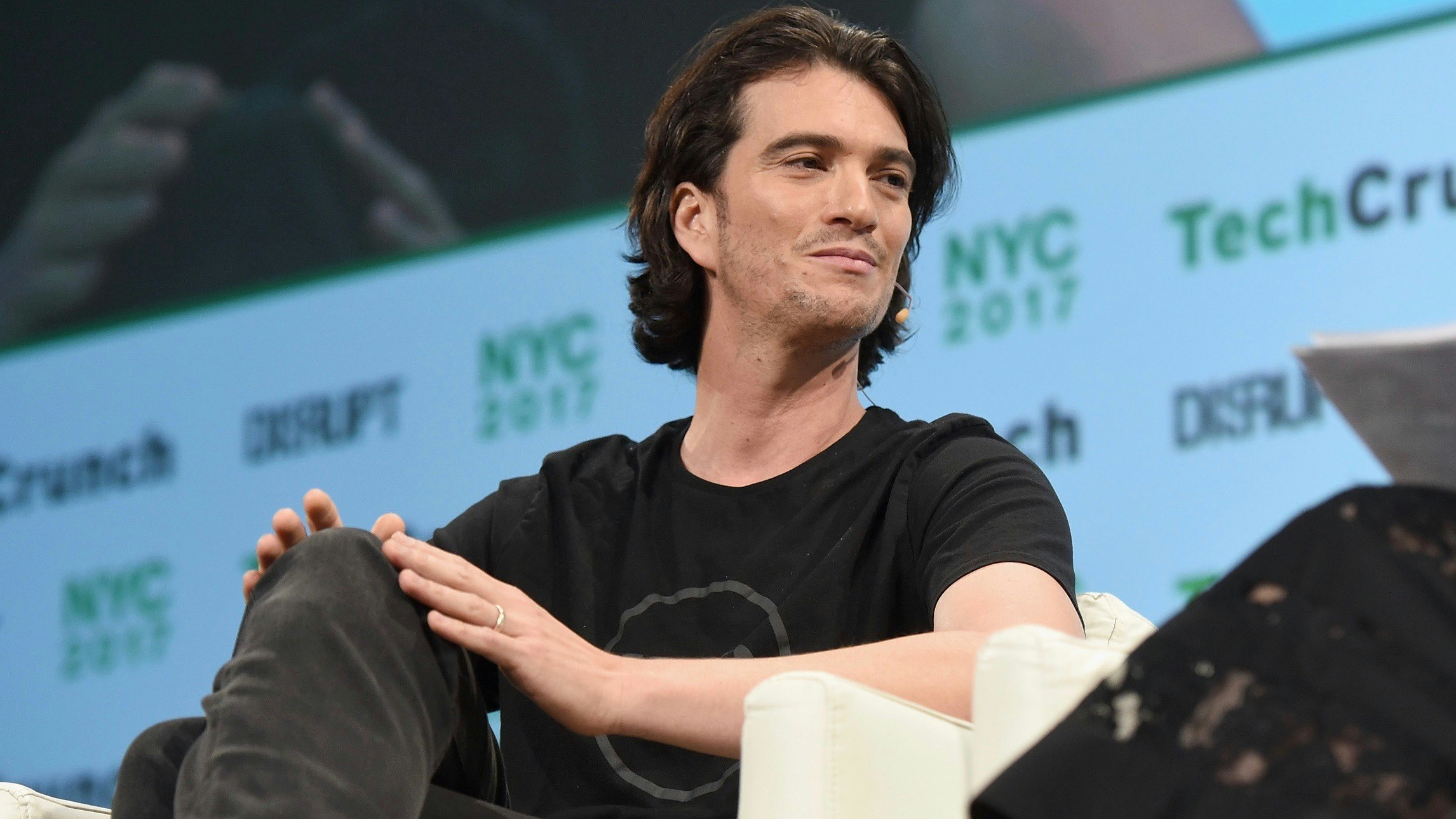 WeWork CEO Adam Neumann. Photo by Flickr/TechCrunch.