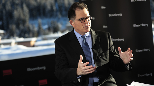 Dell Technologies CEO Michael Dell. Photo by Bloomberg.