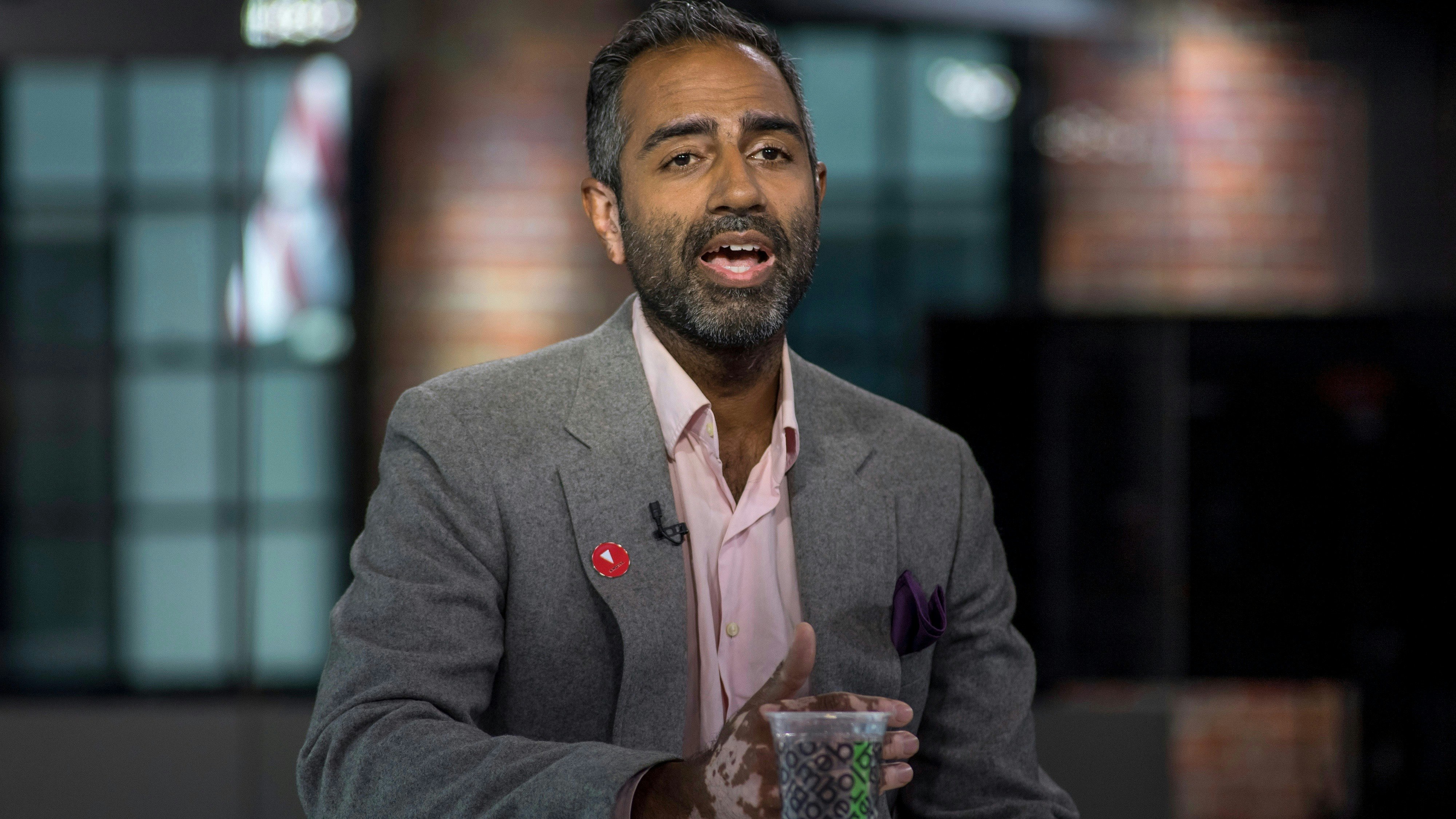 Knotel CEO Amol Sarva. Photo by Bloomberg.