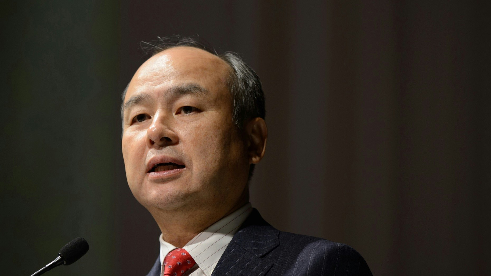 SoftBank CEO Masayoshi Son. Photo: Bloomberg