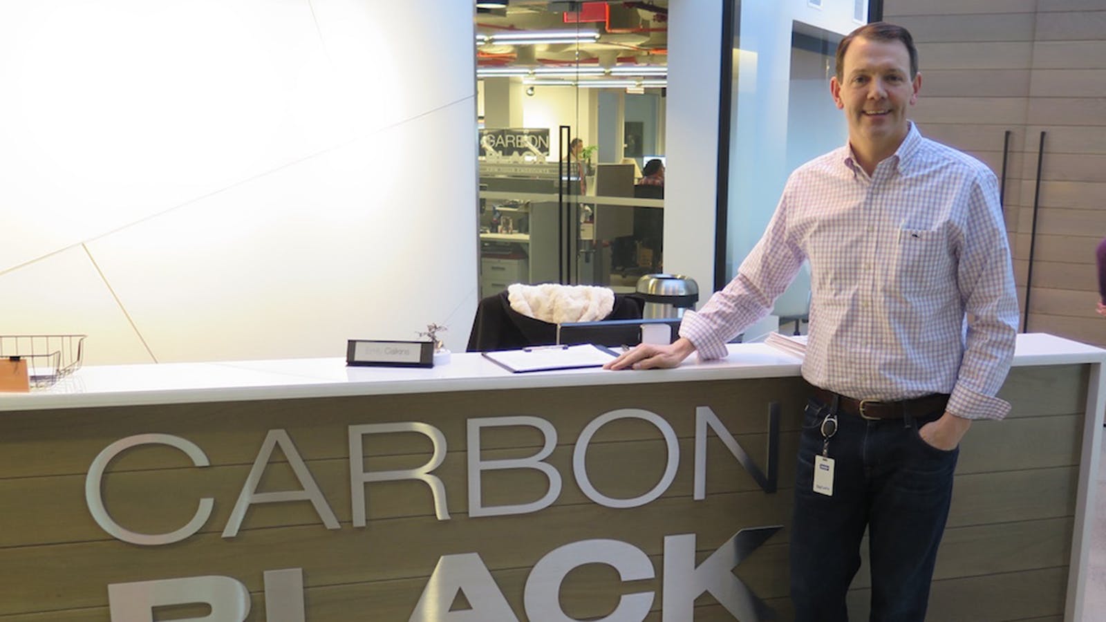 Carbon Black CEO Patrick Morley. Photo: Kyle Alspach for BostInno