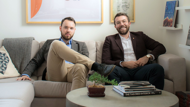 Francis Davidson and Lucas Pellan, cofounders of Sonder. Photo by Sonder.