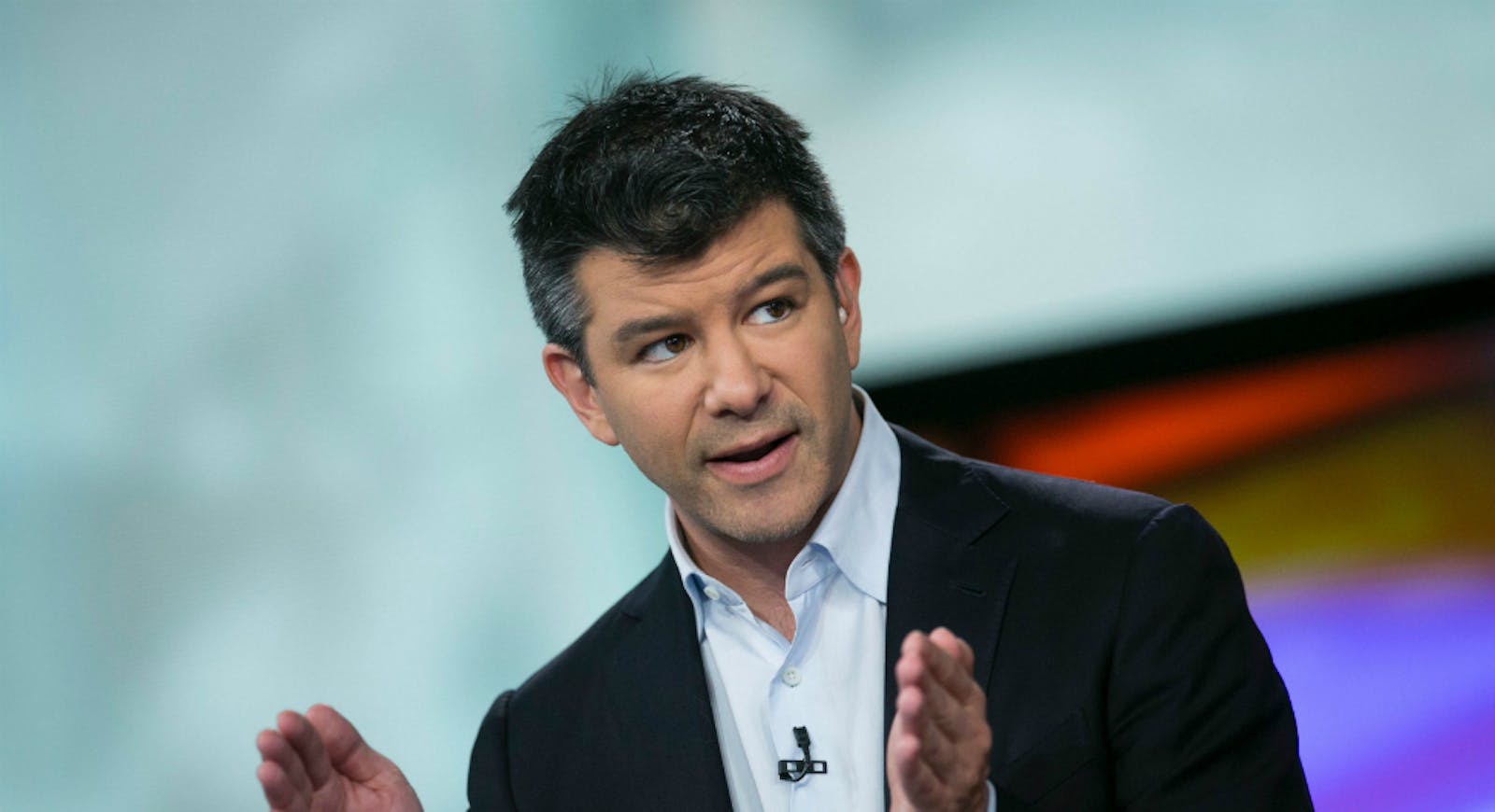 Uber co-founder and CEO Travis Kalanick. Photo by Bloomberg.