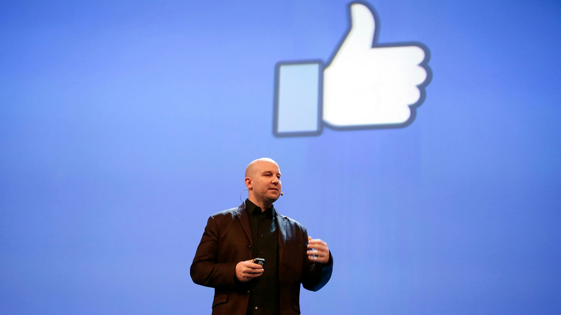 Andrew Bosworth, Facebook vice president of consumer hardware. Photo: AP