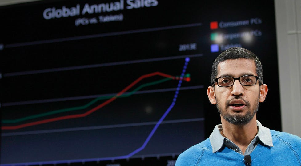 At Google, Larry Page Finds His Right-Hand Man 