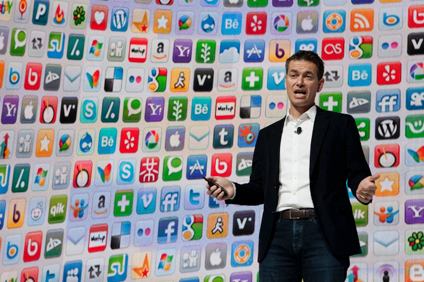 Robert Kyncl, head of content and business operations at YouTube. Photo by Bloomberg.