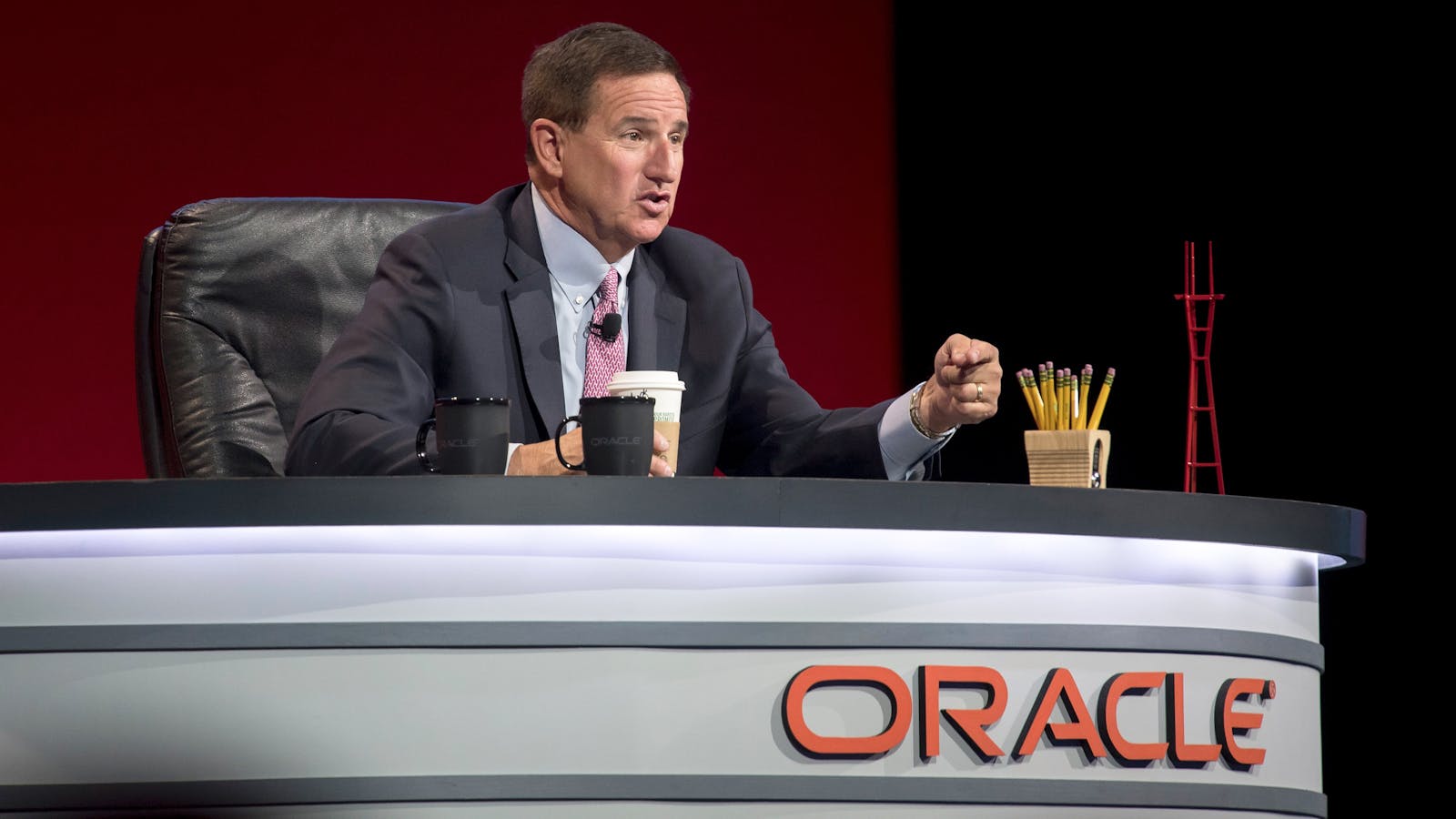 Oracle CEO Mark Hurd. Photo by Bloomberg