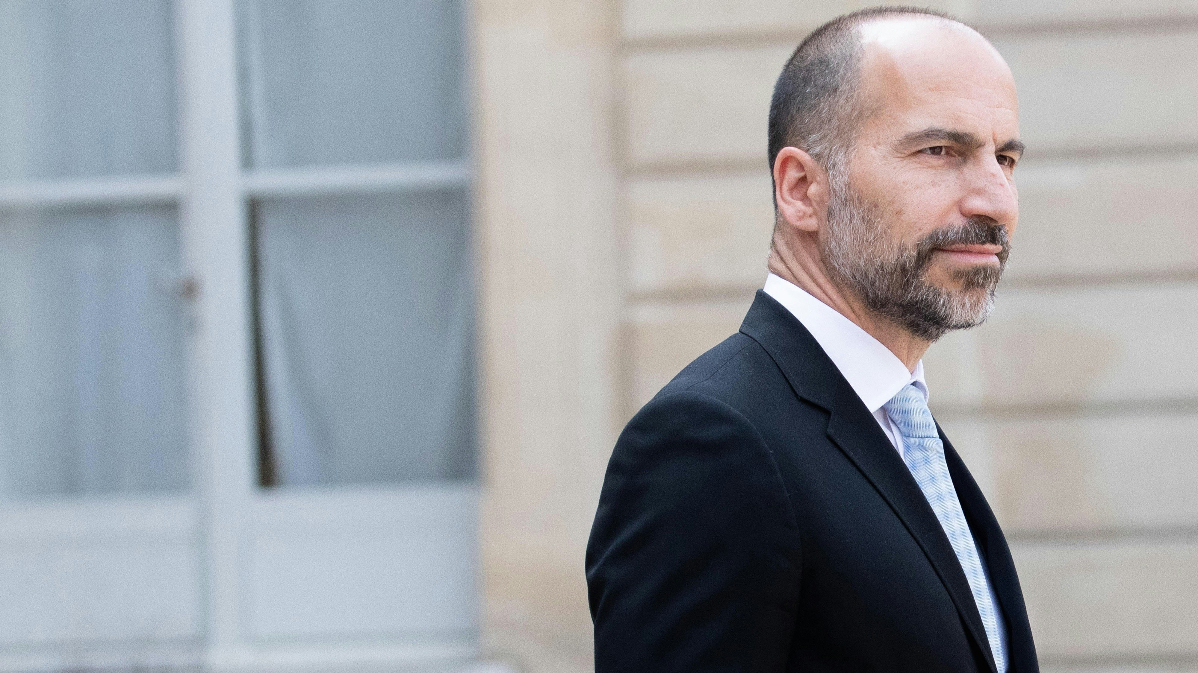 Uber CEO Dara Khosrowshahi. Photo by Bloomberg.