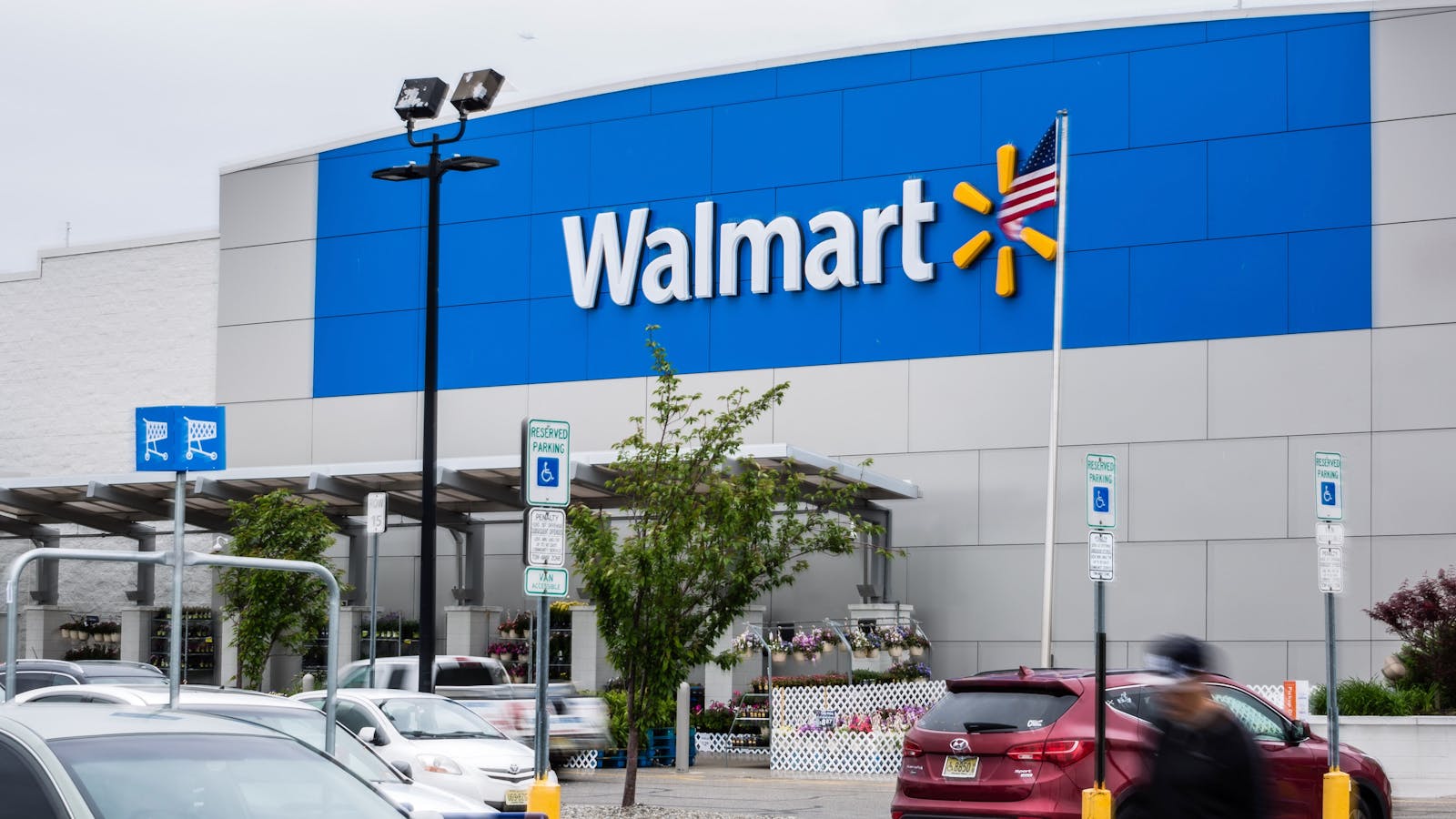 A Walmart store in New Jersey. Photo by Bloomberg