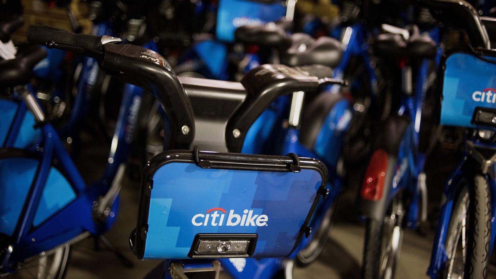 Citibike bicycles, which are operated by Motivate. Photo by Bloomberg.