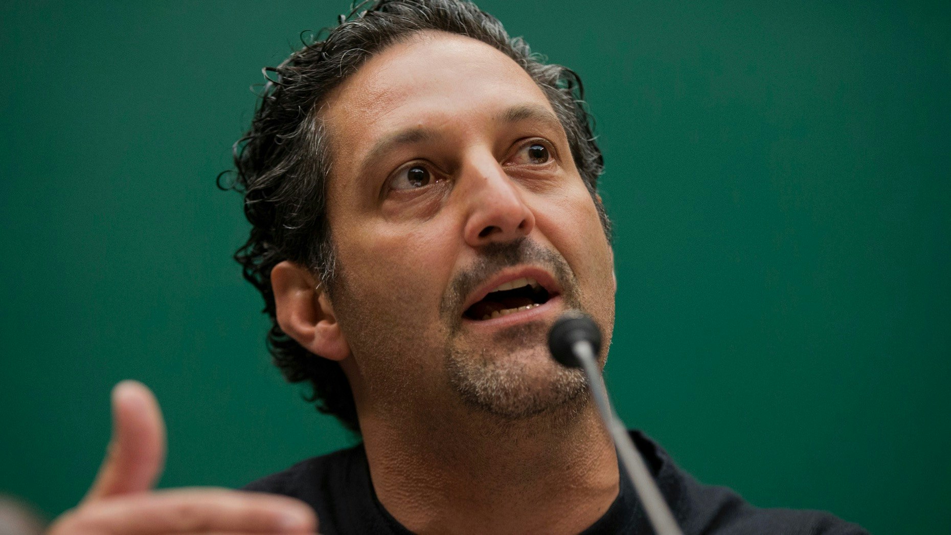 Tenable CEO Amit Yoran testifying on Capitol Hill in April 2016, when he was president of RSA Security. Photo: AP