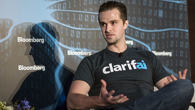 Matt Zeiler, CEO of Clarifai. Photo: Bloomberg