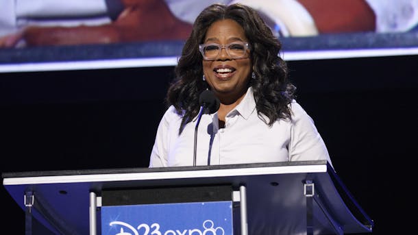 Oprah Winfrey, who has agreed to produce shows for Apple. Photo by Bloomberg.