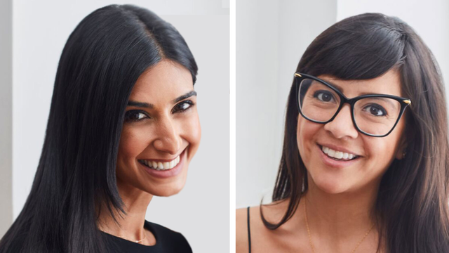 Cuyana co-founders Shilpa Shah  and Karla Gallardo. 