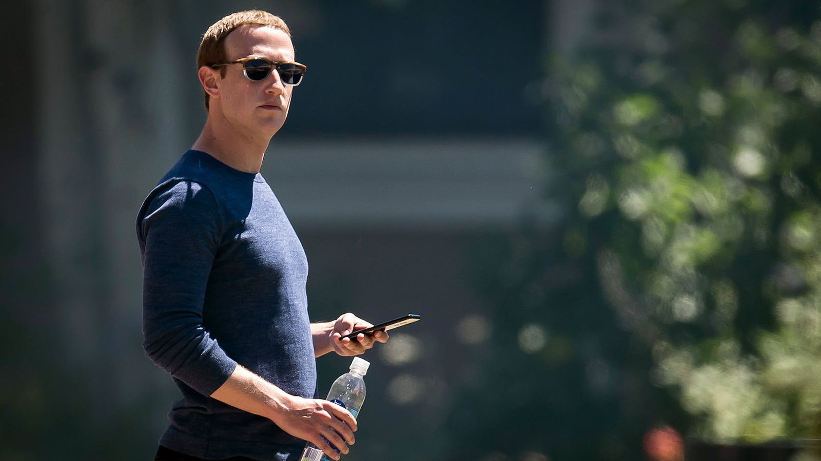 Facebook CEO Mark Zuckerberg last week at the Allen & Co. conference in Sun Valley, Idaho. Photo: Bloomberg