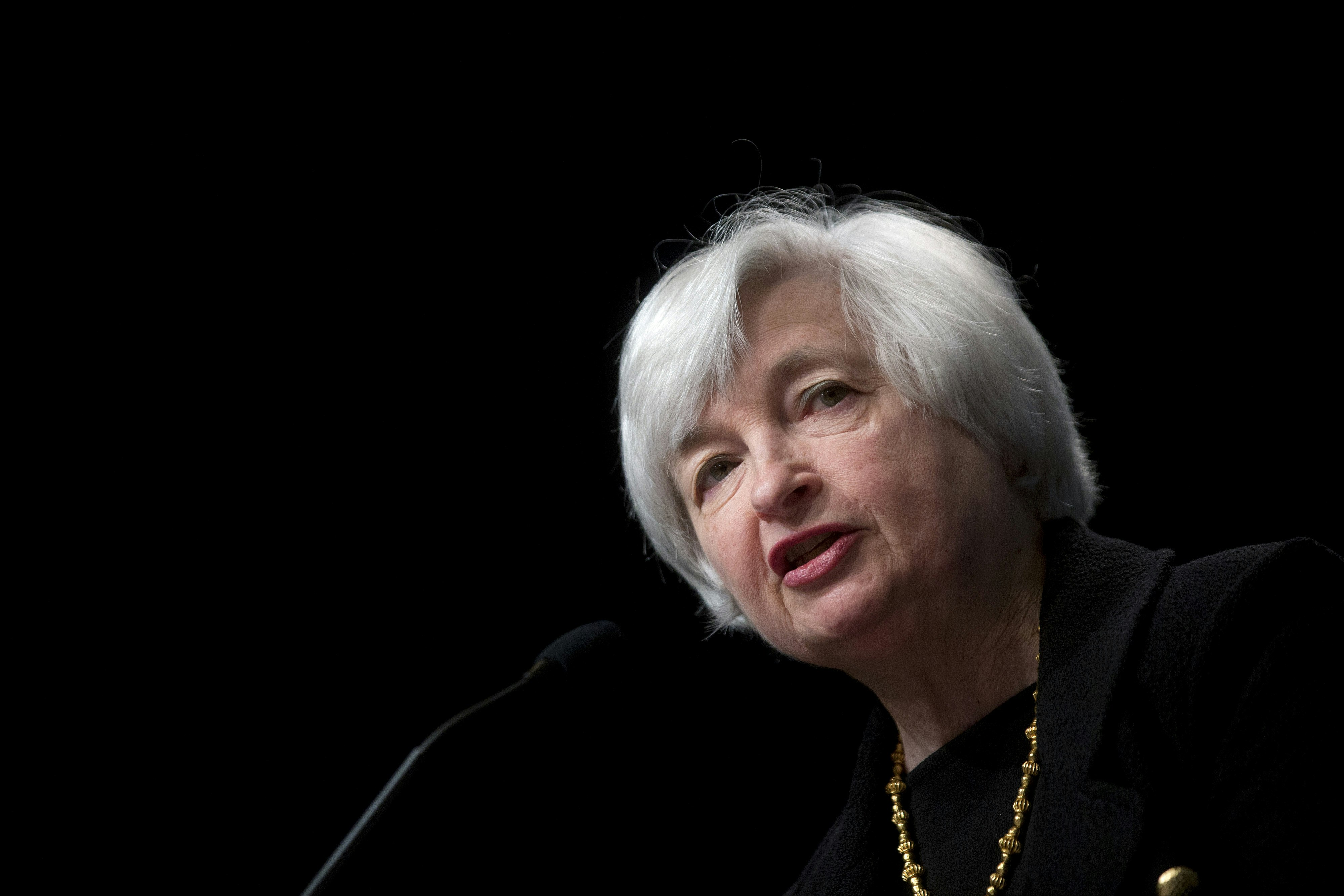 Federal Reserve Chair Janet Yellen. Photo by Bloomberg.