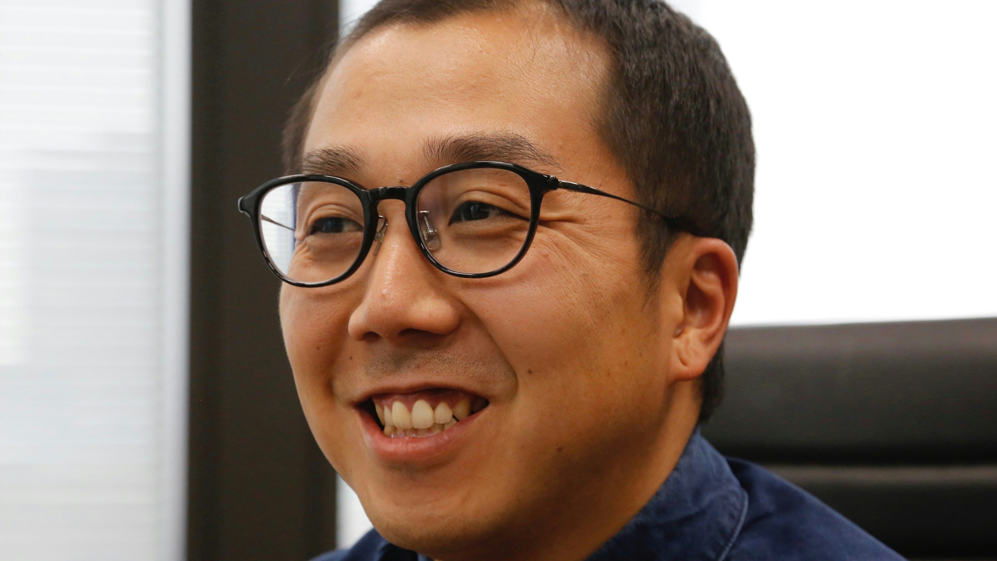 Uzabase co-CEO Yusuke Umeda. Photo by AP