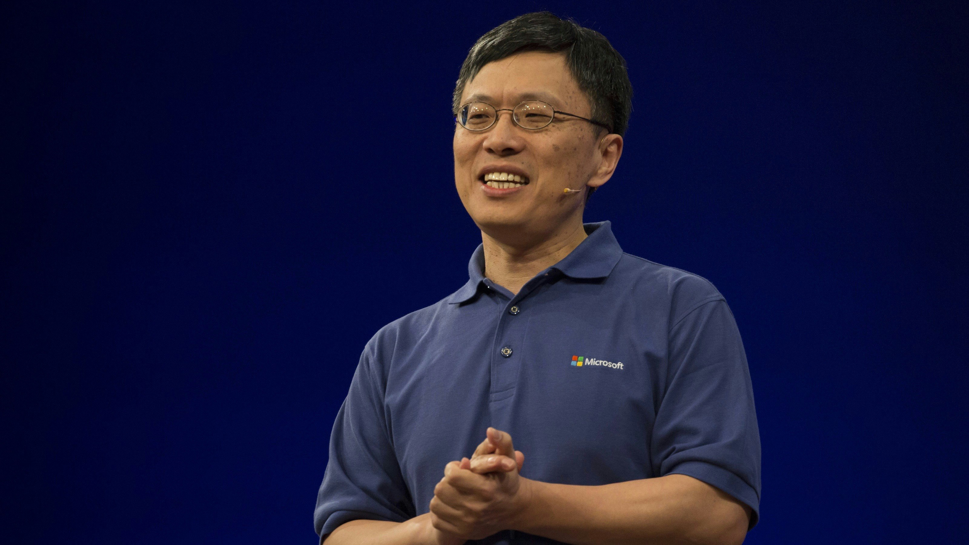 Microsoft's AI research chief Harry Shum. Photo by Bloomberg.