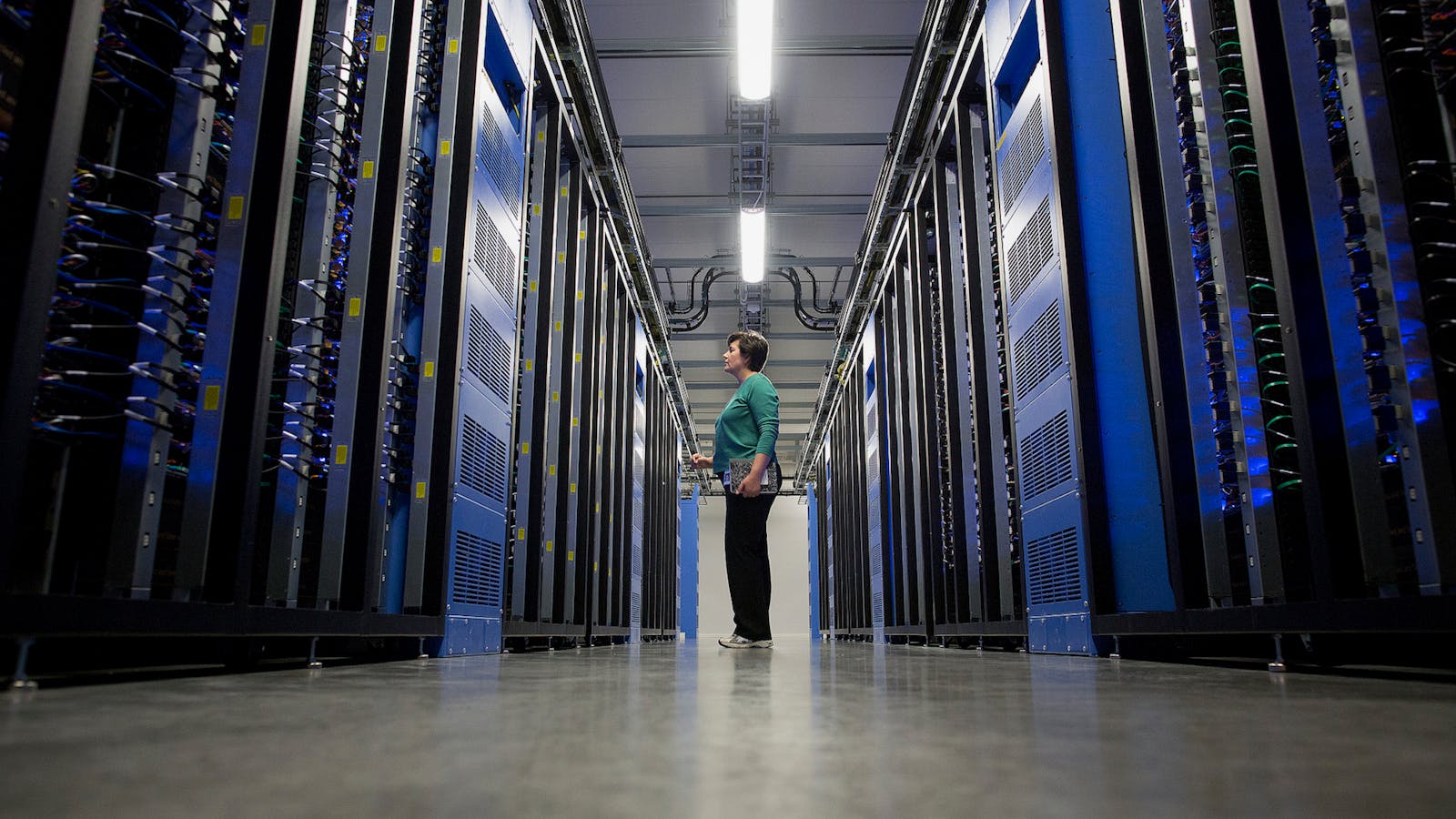 A Facebook data center in Sweden. Photo by Bloomberg
