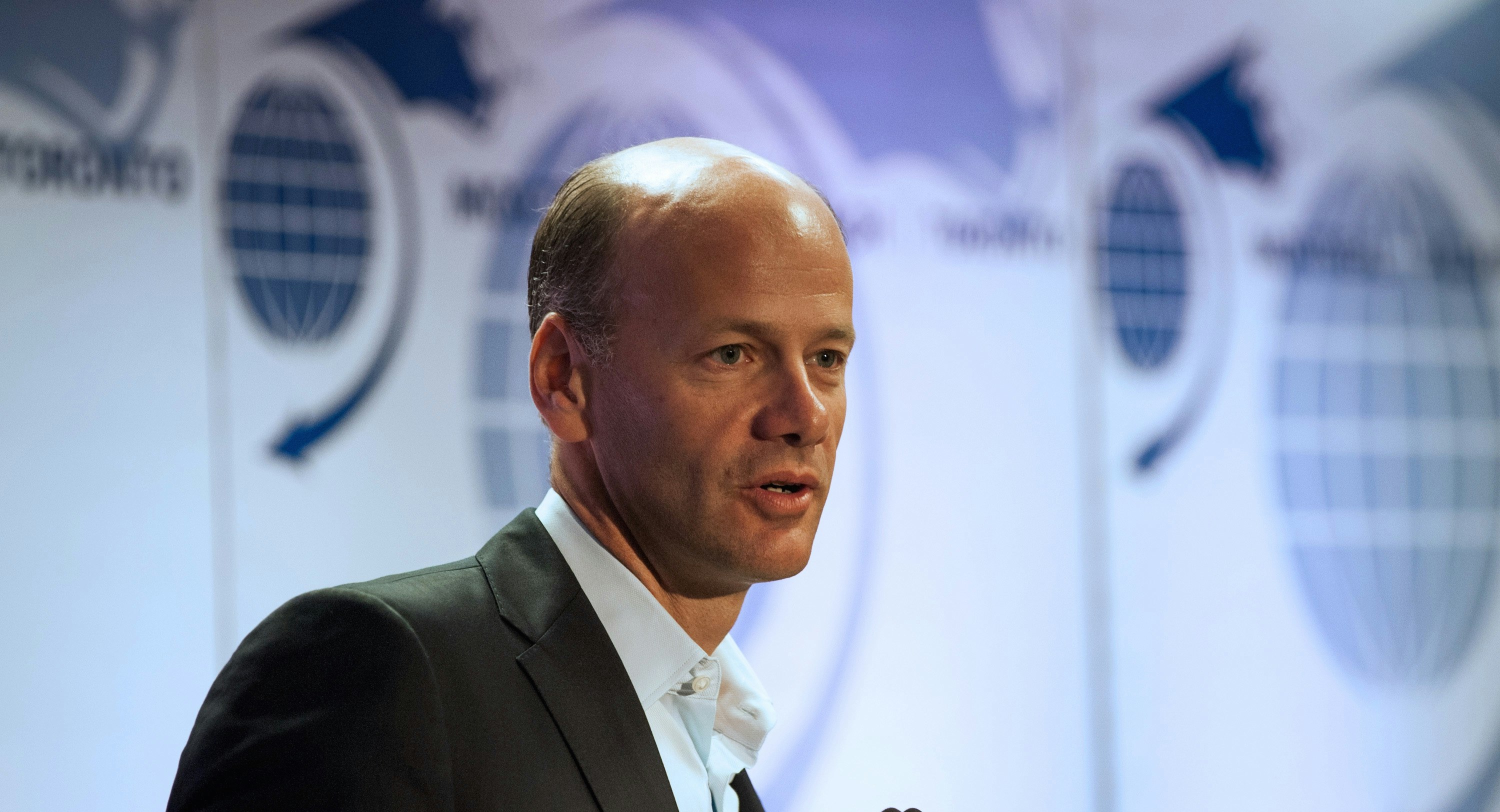 Silicon Valley Bank CEO Greg Becker. Photo by Bloomberg.