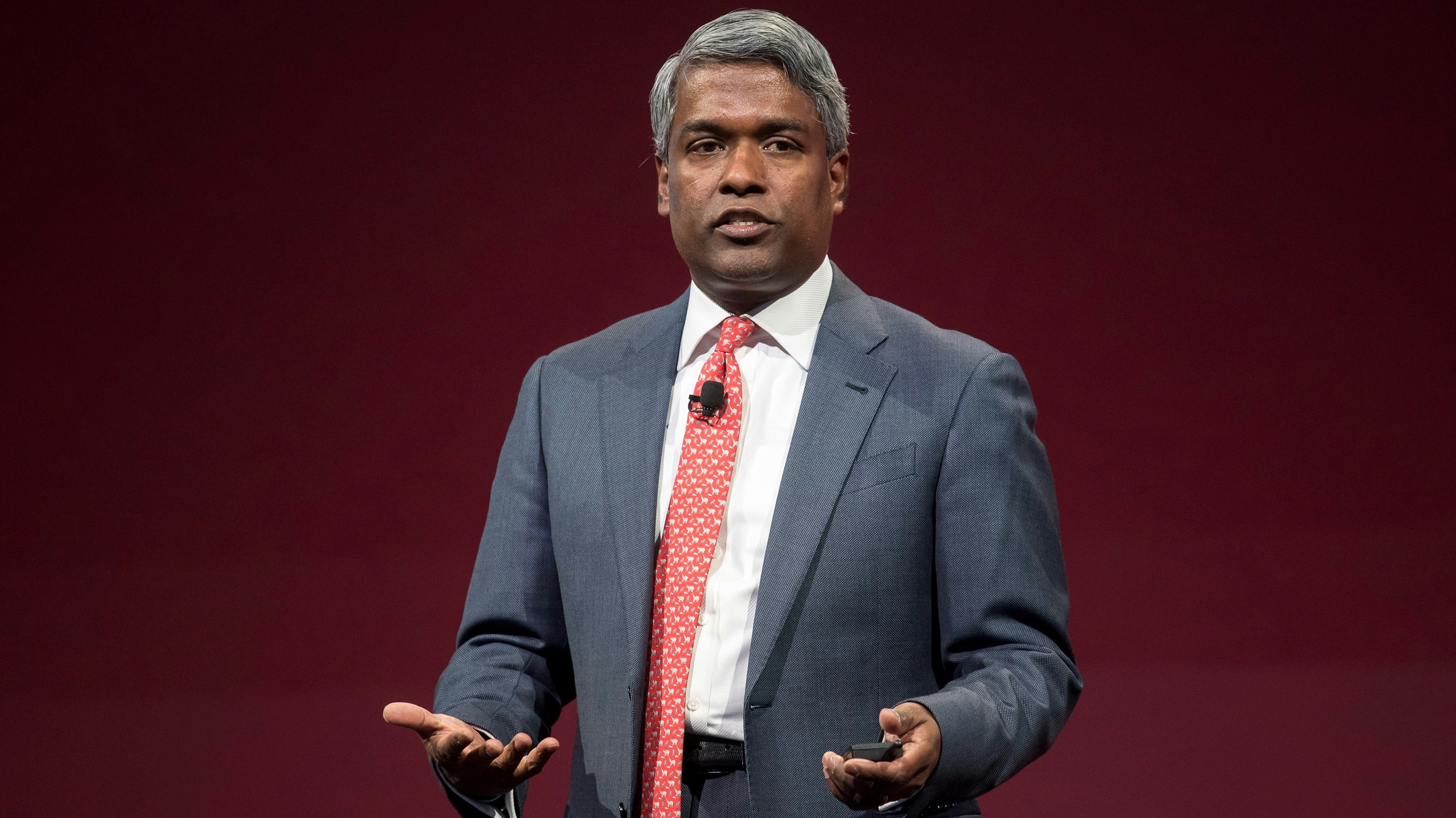 Oracle's former cloud chief Thomas Kurian. Photo by Bloomberg