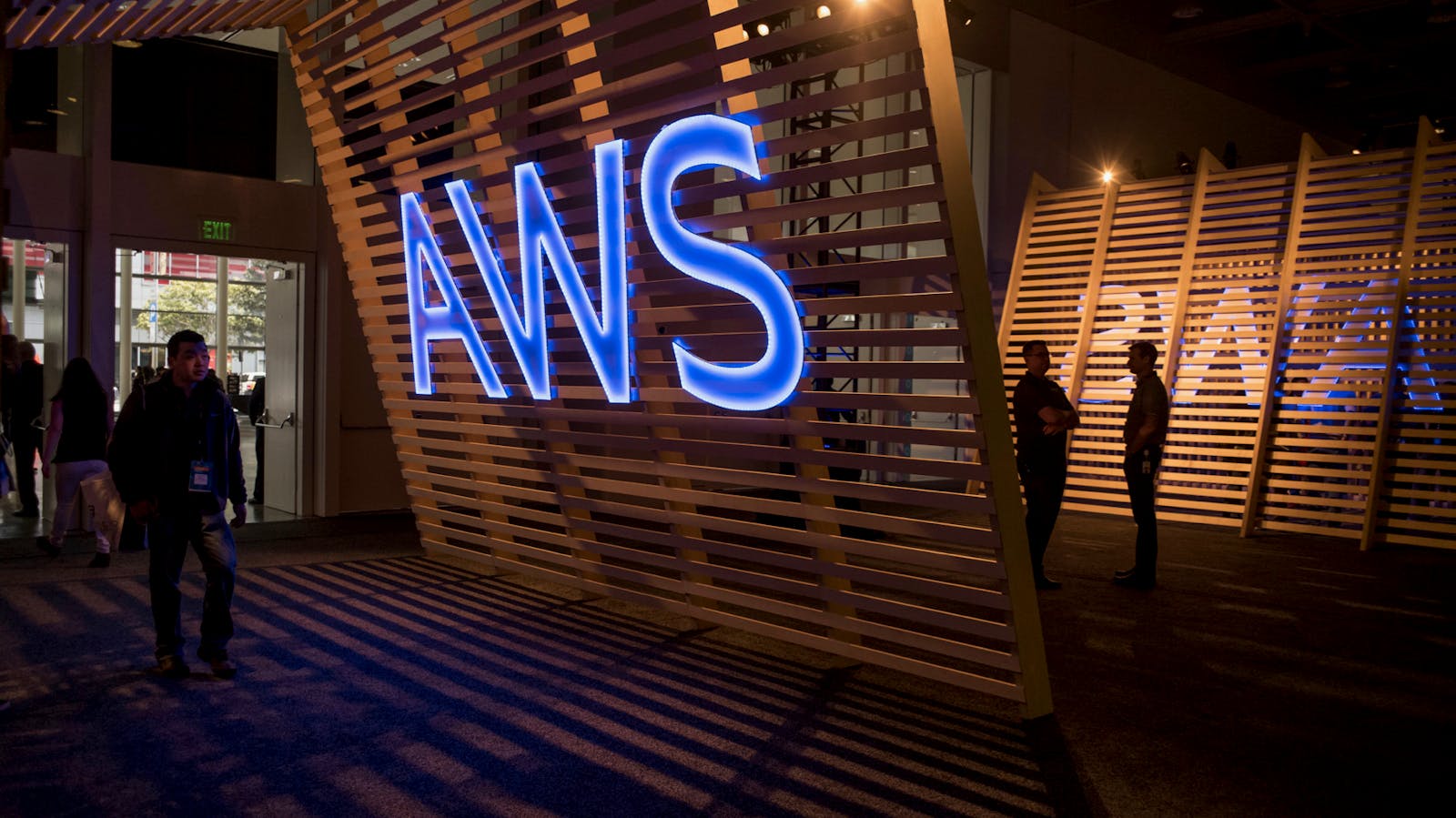 An Amazon Web Services event in San Francisco last year. Photo by Bloomberg