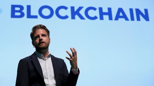 Blockchain CEO Peter Smith. Photo: Bloomberg