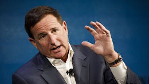 Oracle CEO Mark Hurd at an event last year. Photo by Bloomberg