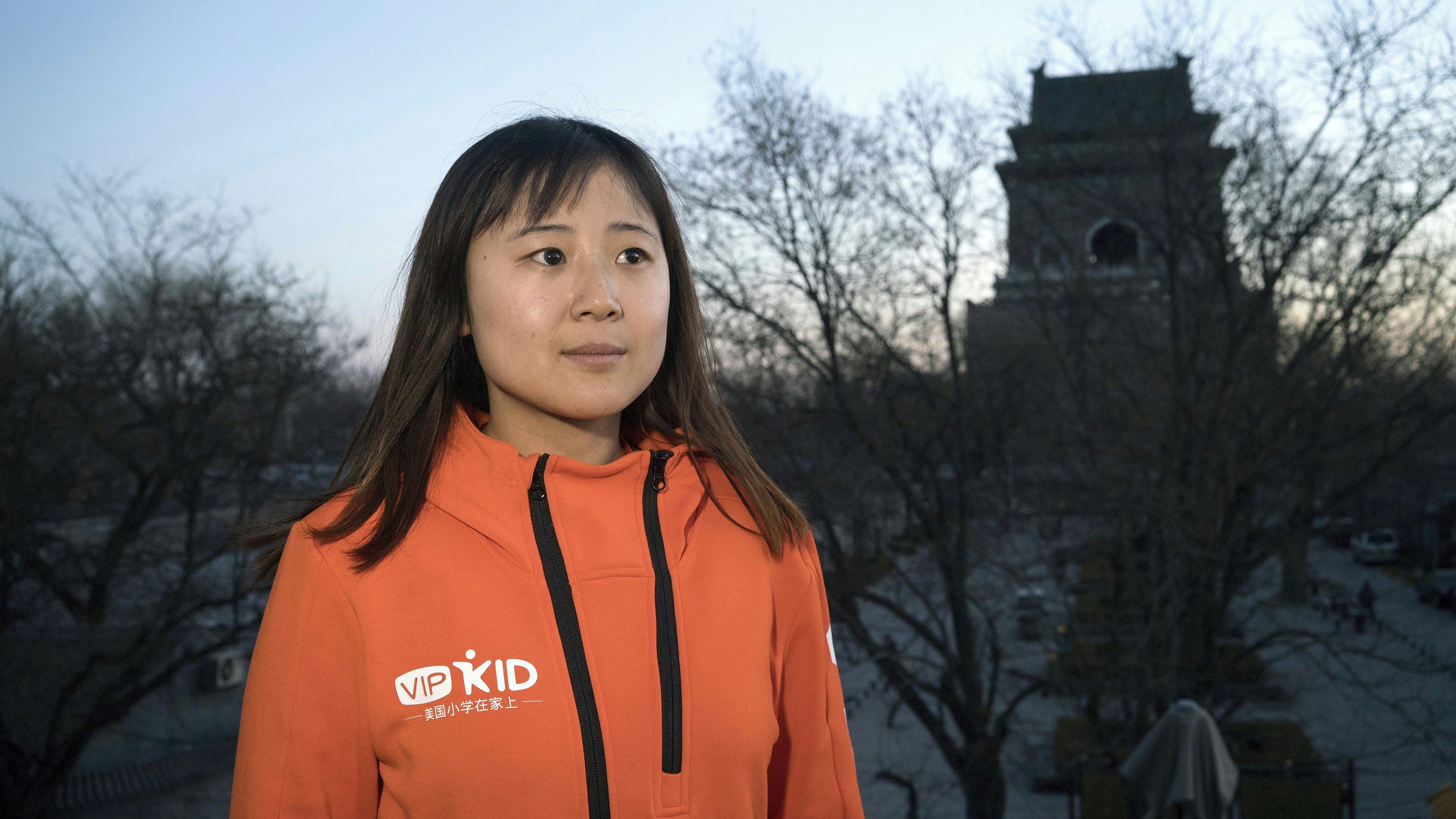 VIPKid founder Cindy Mi. Photo by Bloomberg