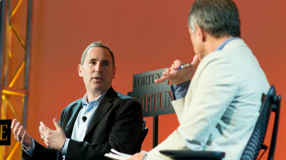 Andy Jassy, head of Amazon Web Services. Photo courtesy of Fortune Brainstorm.