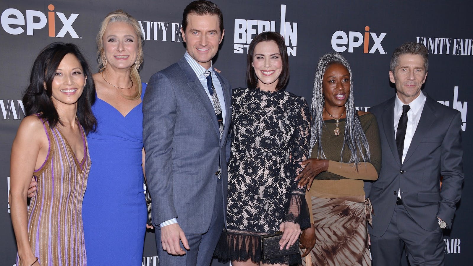 Cast of Epix's "Berlin Station" drama at a premiere in 2016. Photo by AP