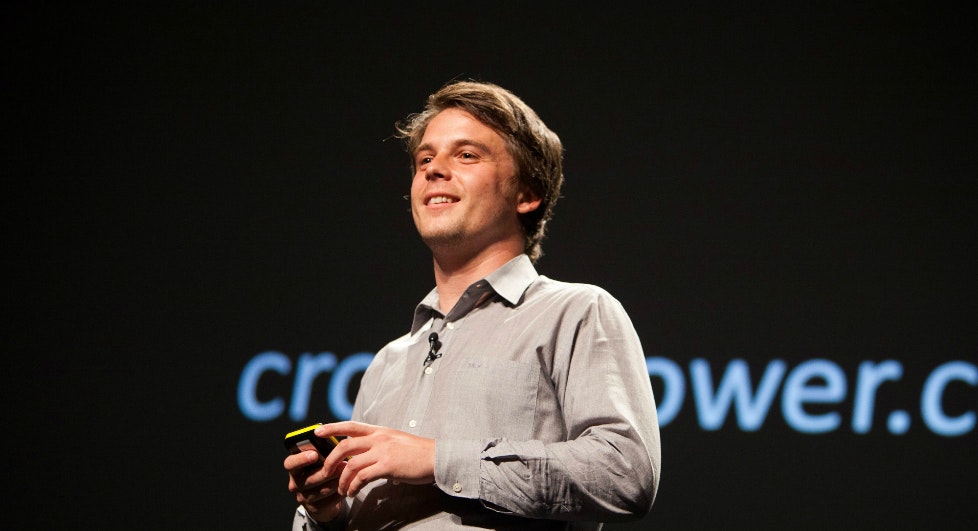 CrowdFlower CEO Lukas Biewald. Photo by Bloomberg.
