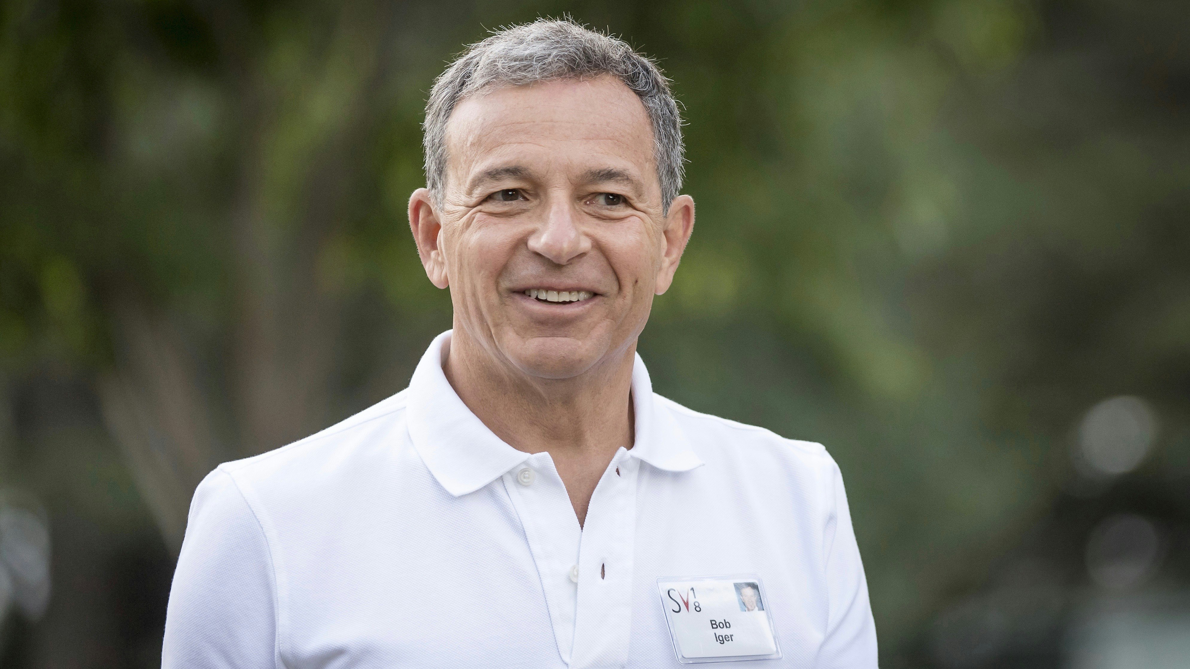 Disney CEO Bob Iger. Photo by Bloomberg