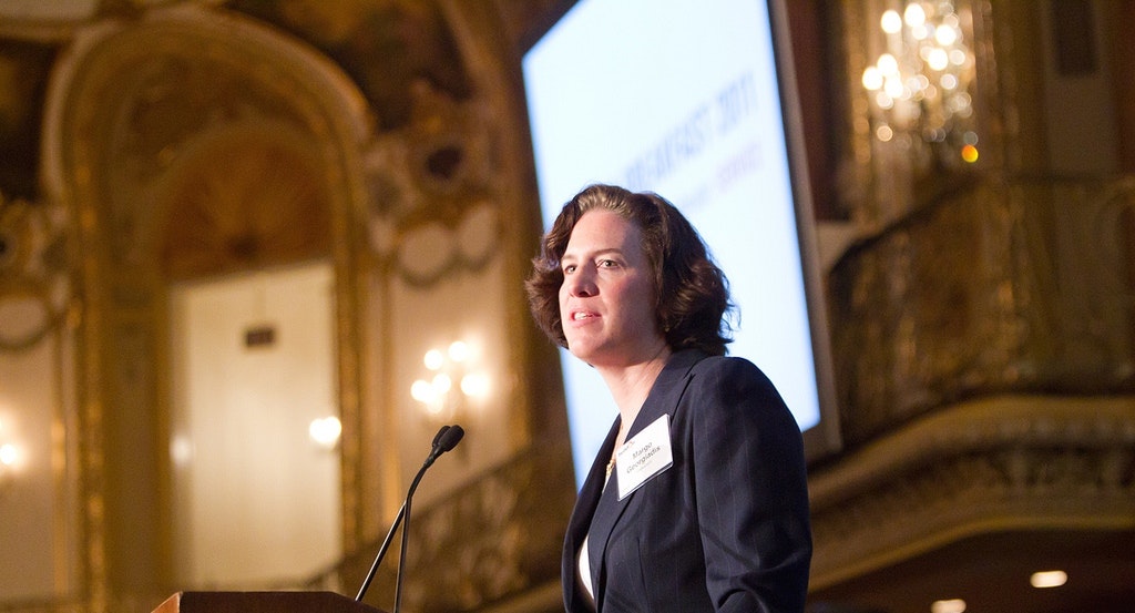 Margo Georgiadis, Google's Americas sales chief. Photo by Bloomberg.