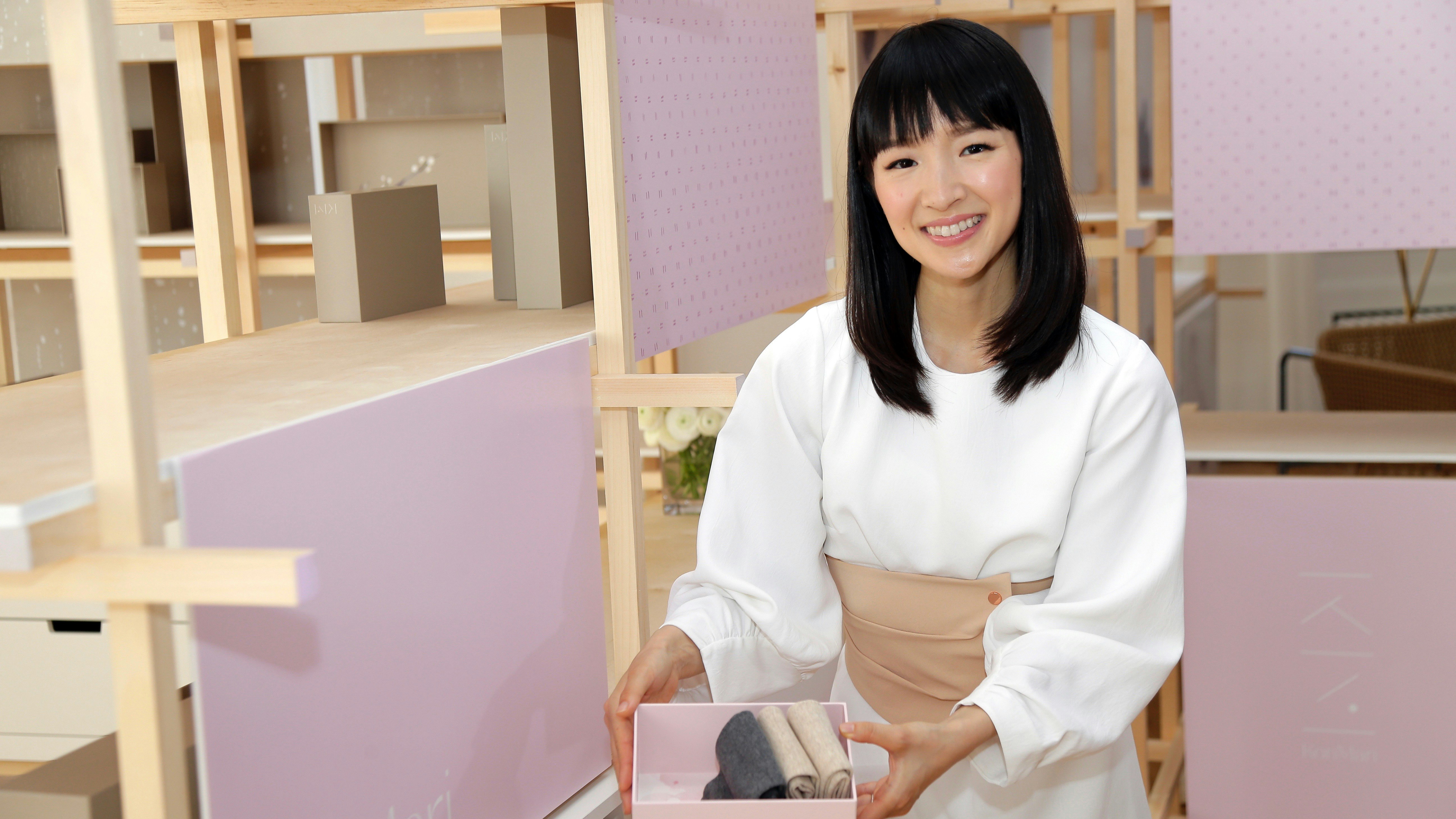 Marie Kondo. Photo by AP